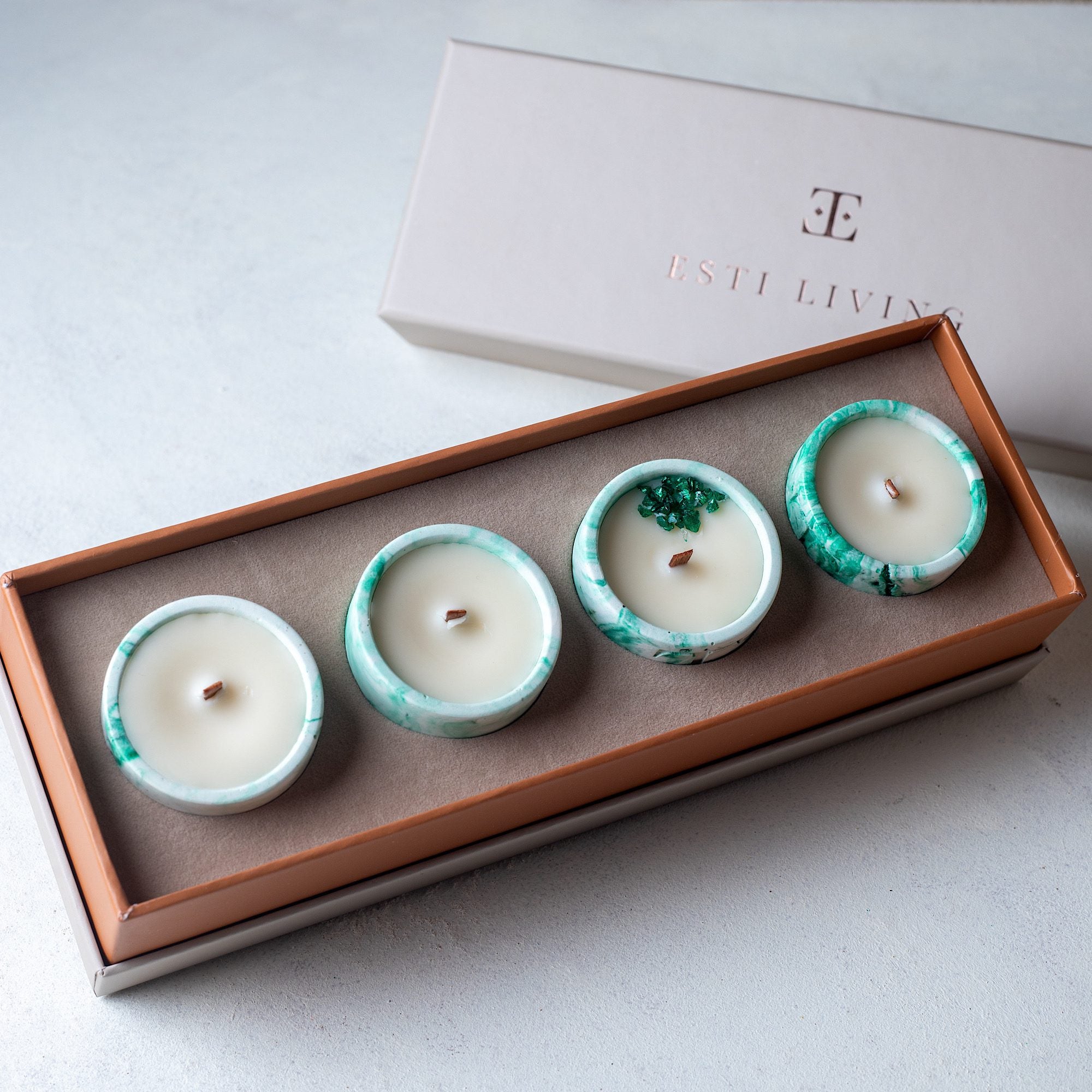 Apple Frost Mini 4'lü Mum Seti