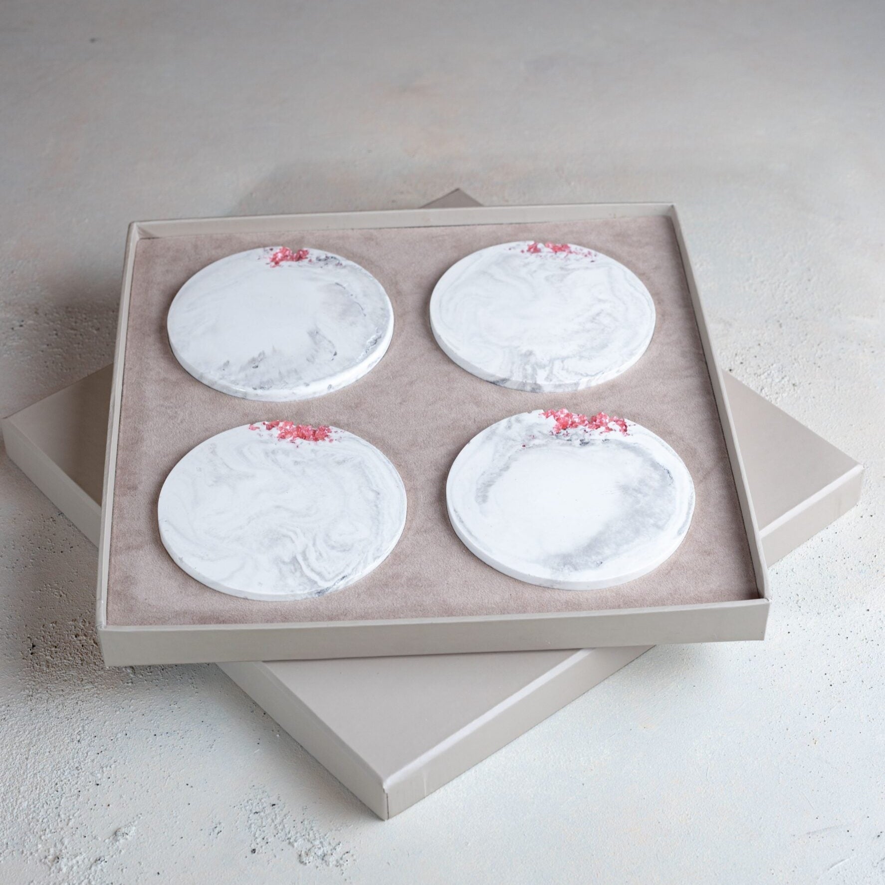 PINK Blush Bardak Altlıkları