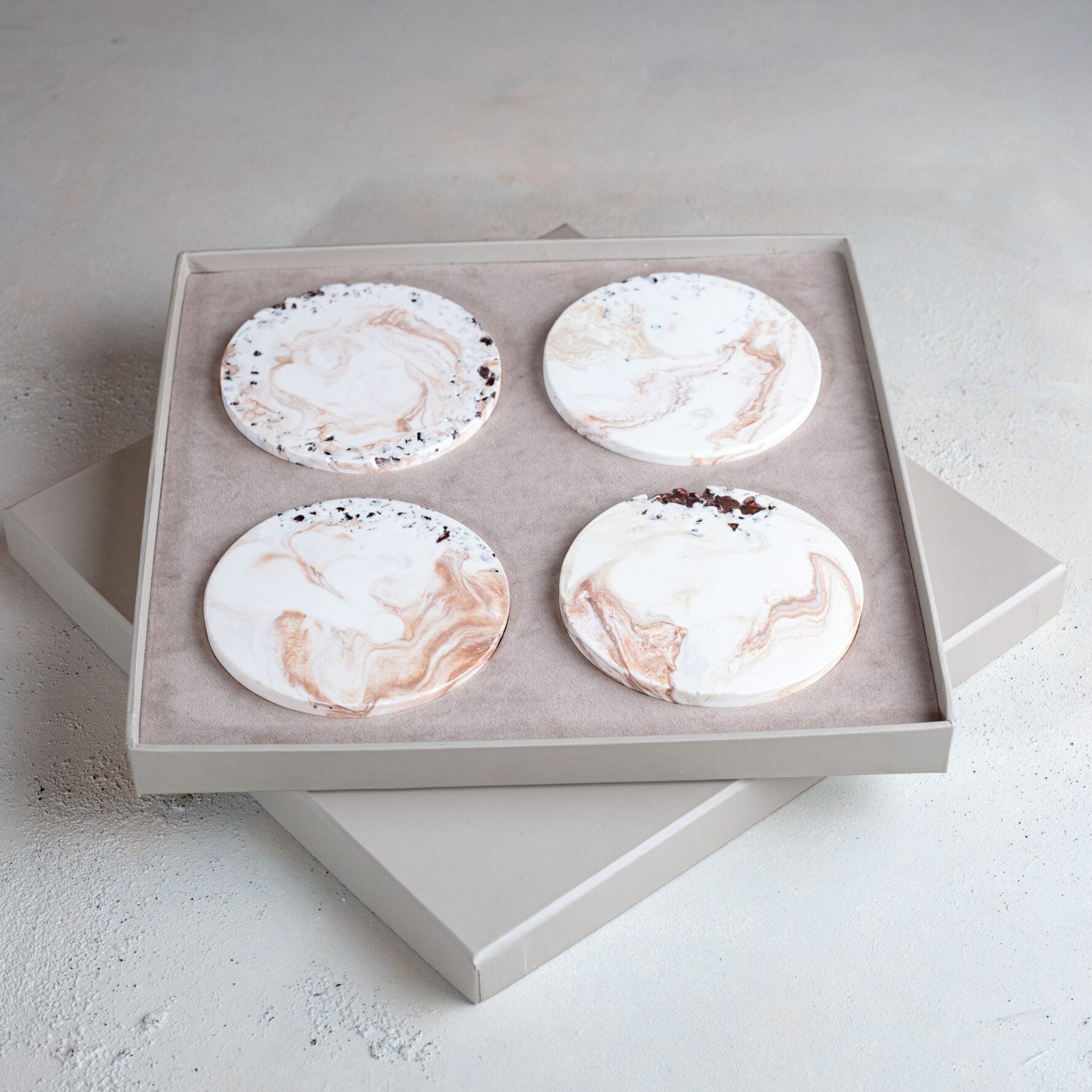 Caramel Bardak Altlıkları