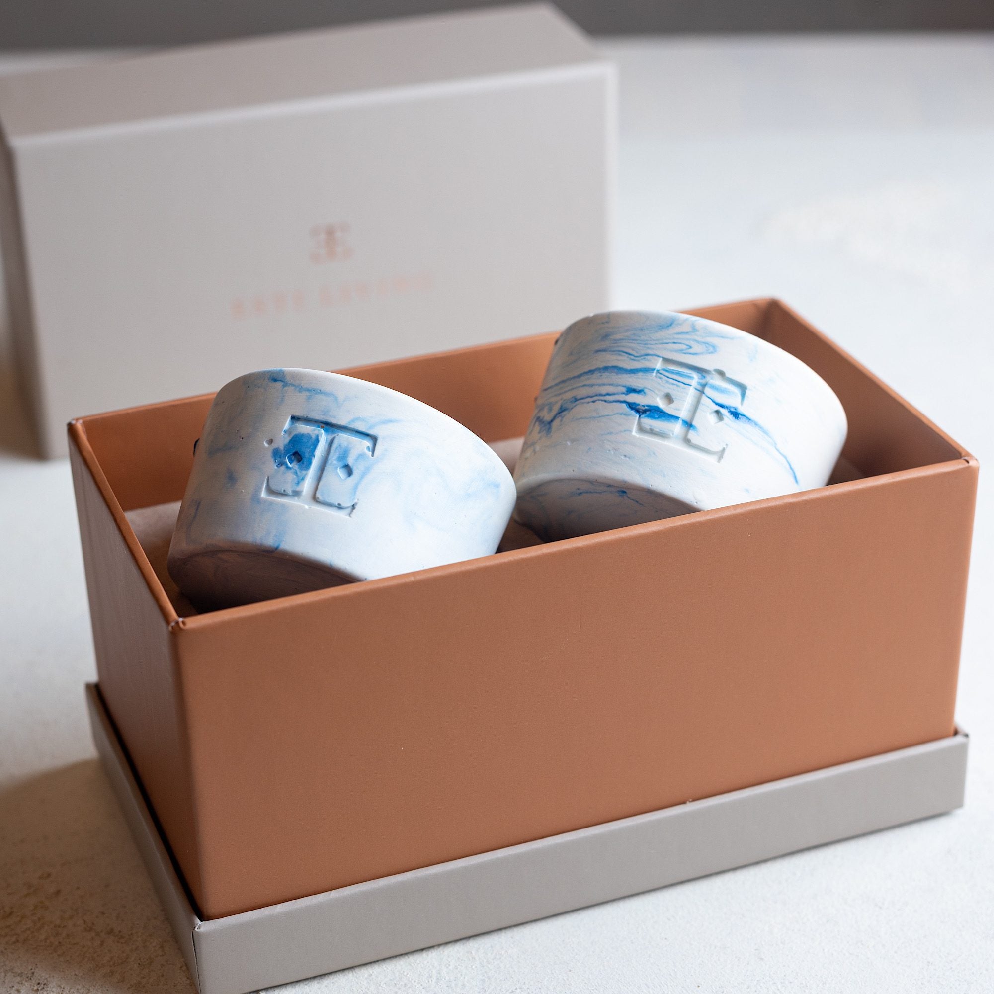 SPICY Blue Midi 2’li Mum Seti