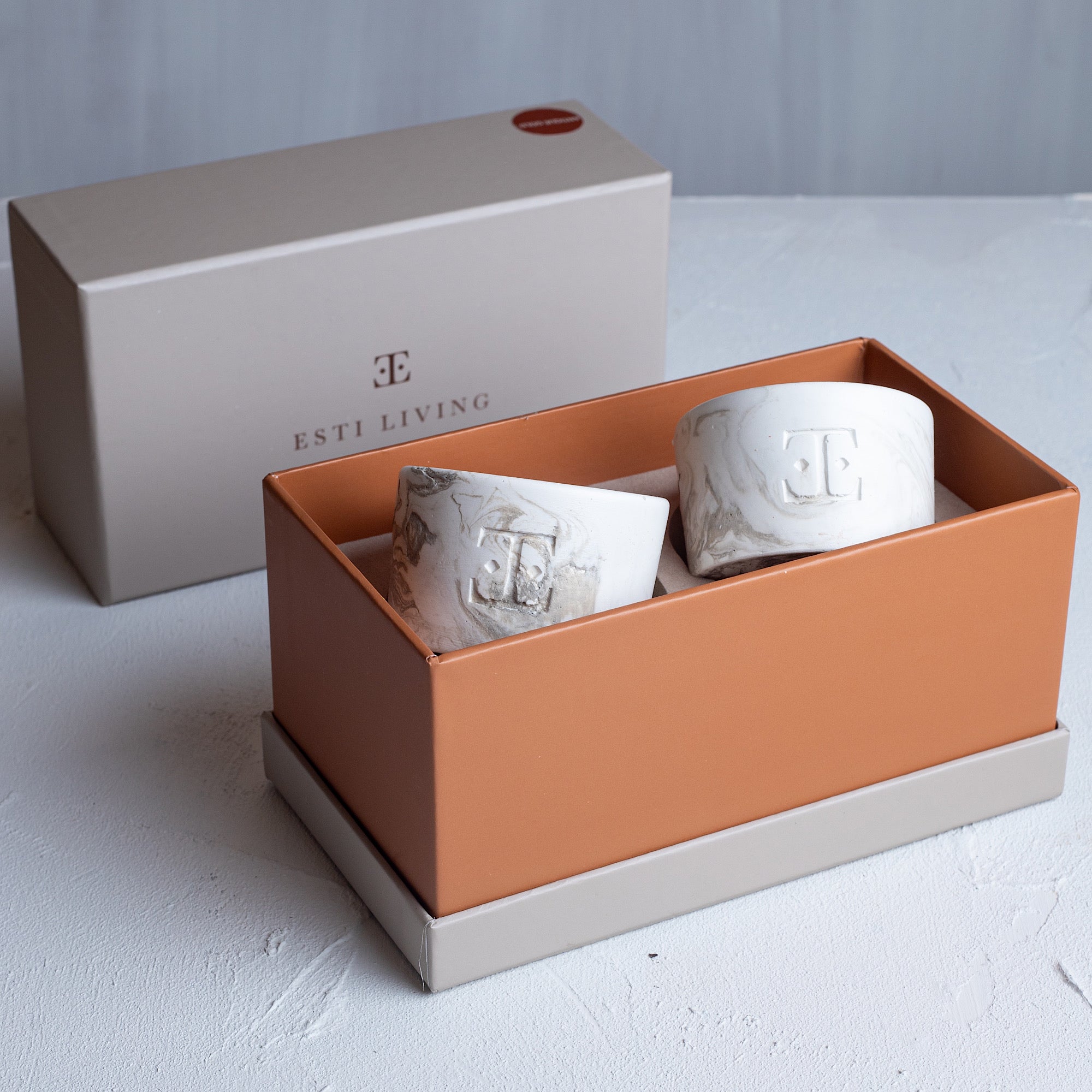 Sun and Caramel Midi 2’li Mum Seti