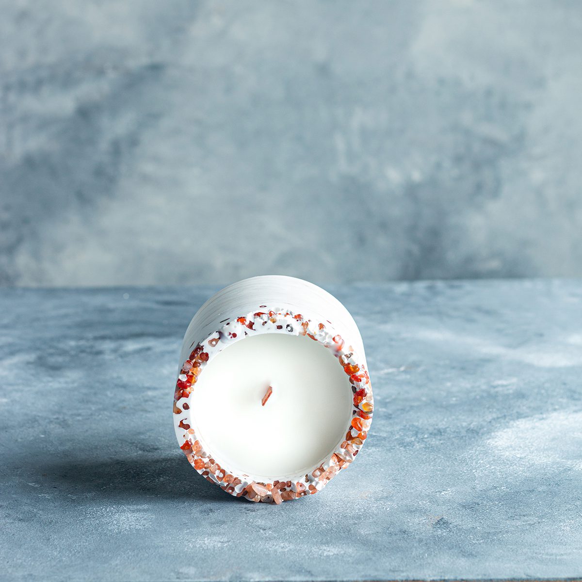 Sun and Caramel Taşlı - Küçük Mum (150 G)