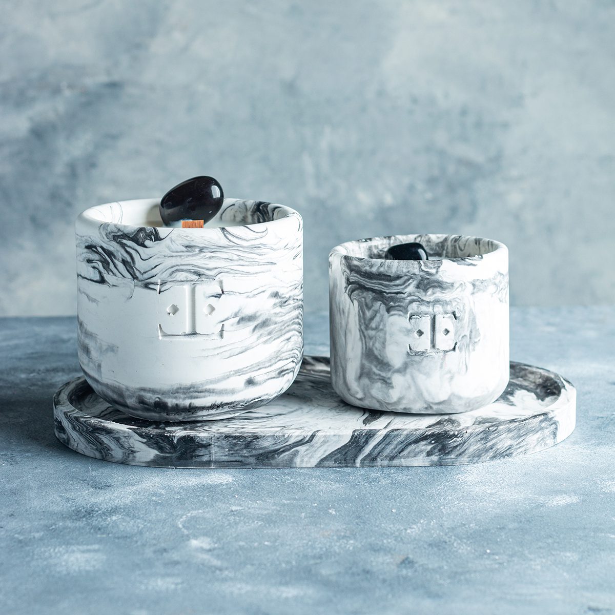 Black Rose Klasik Mum Seti