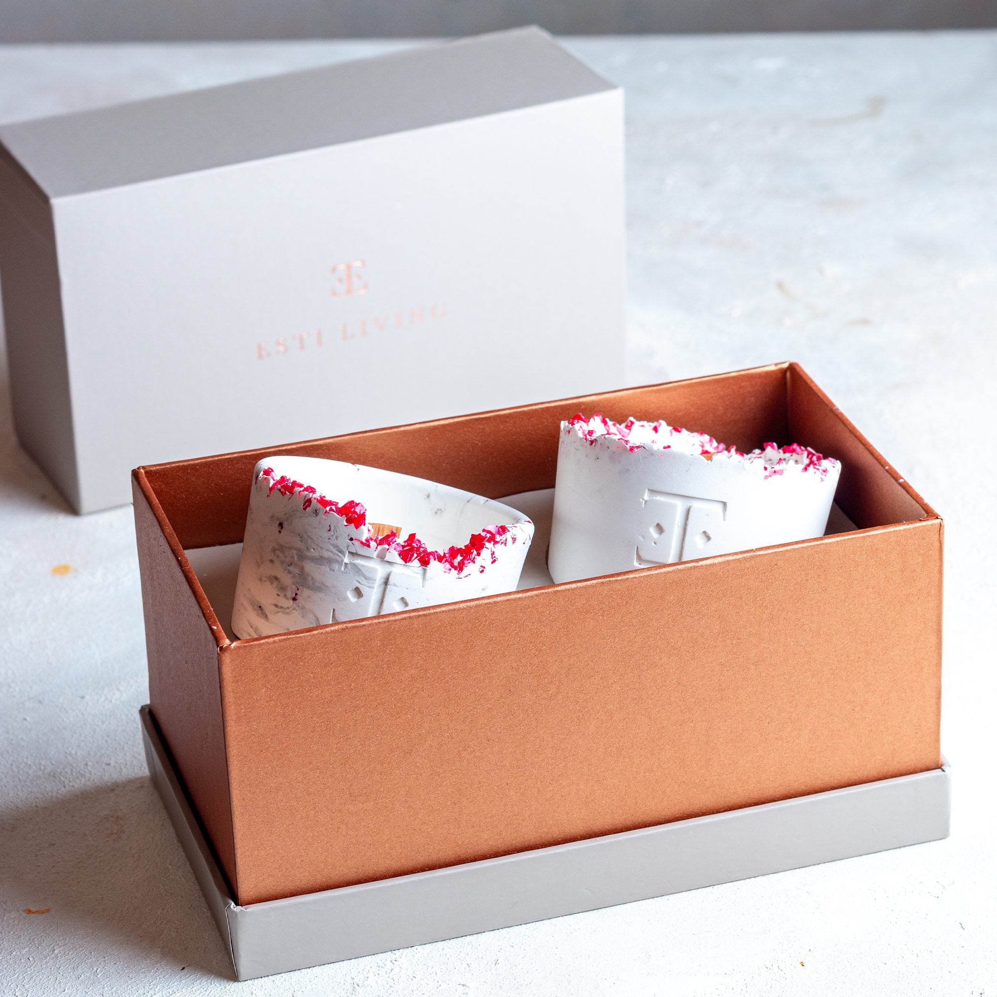 SIMPLY Red Midi 2'li Mum Seti