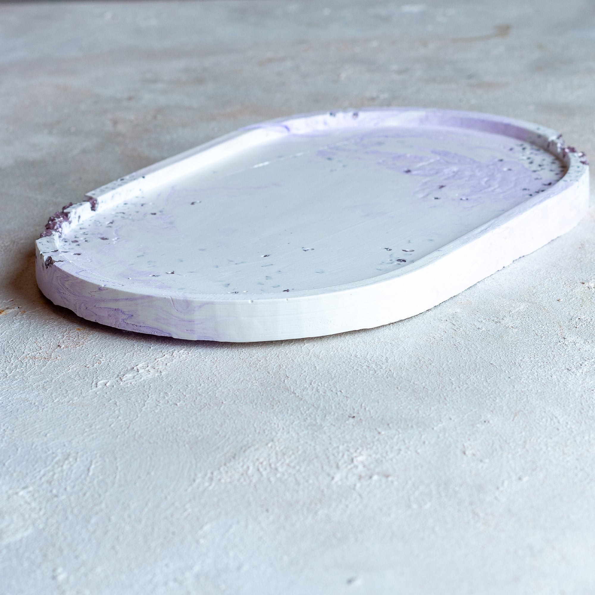 Lavender Taşlı - Mum Seti