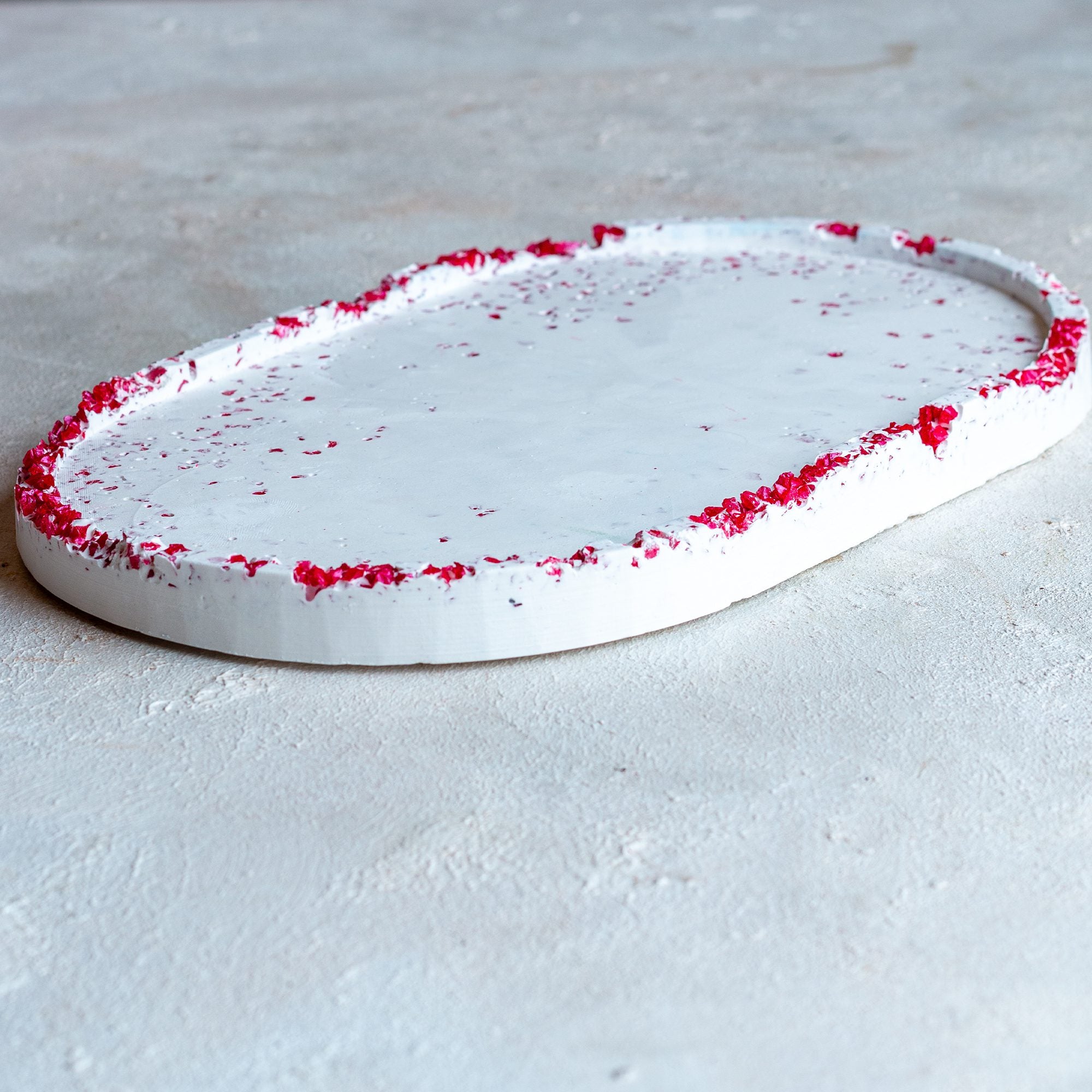 SIMPLY Red Taşlı - Mum Seti