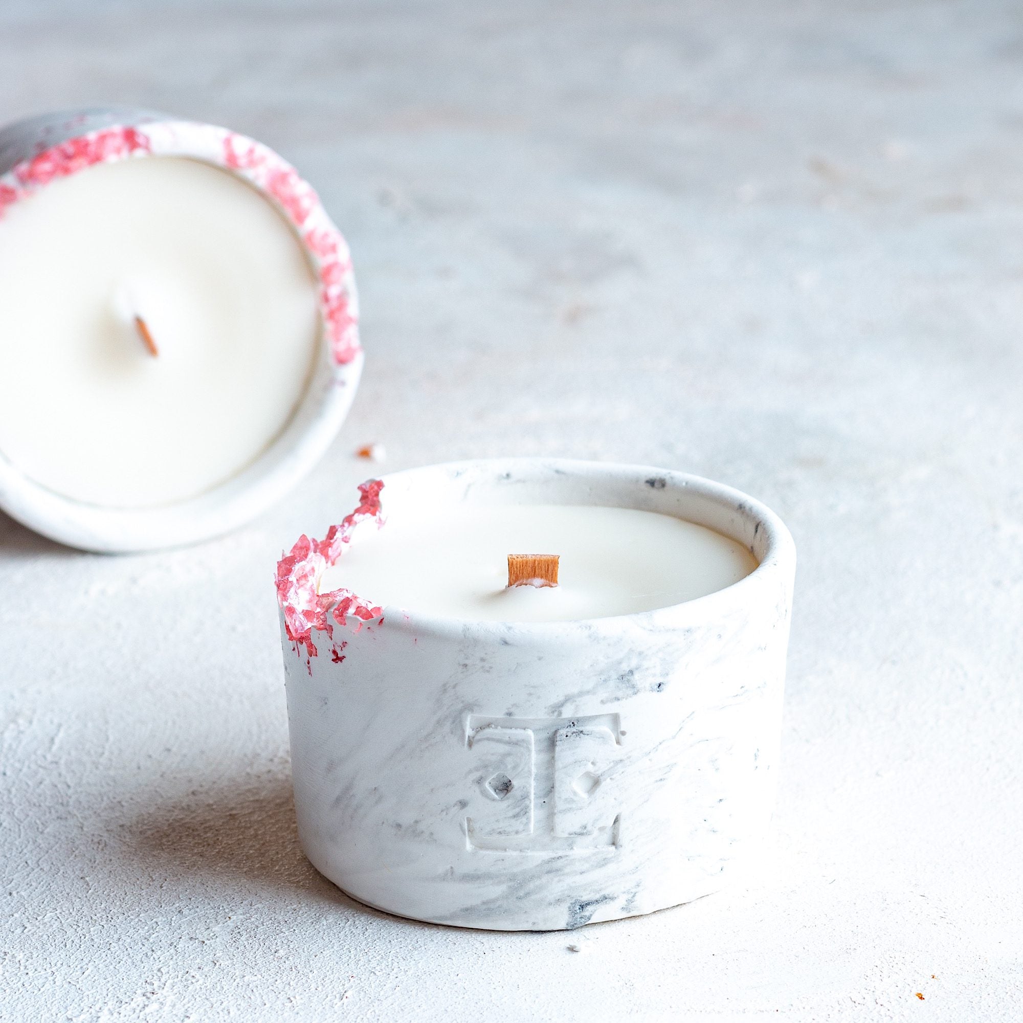 SILVER Glow Midi 2’li Mum Seti