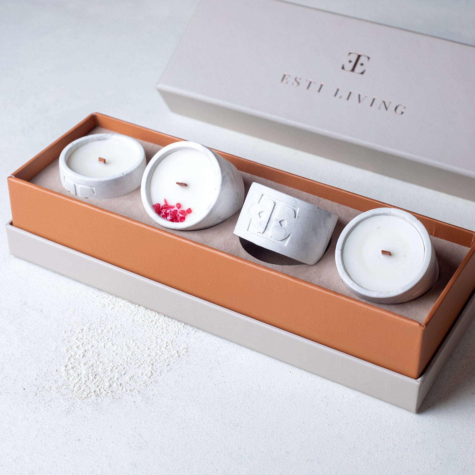 SIMPLY Red Mini 4’lü Mum Seti