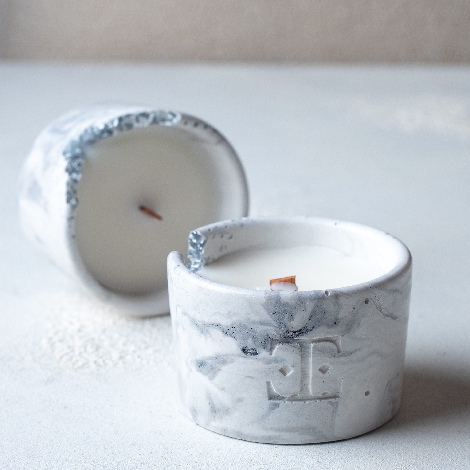 Silver Muse Midi 2’li Mum Seti