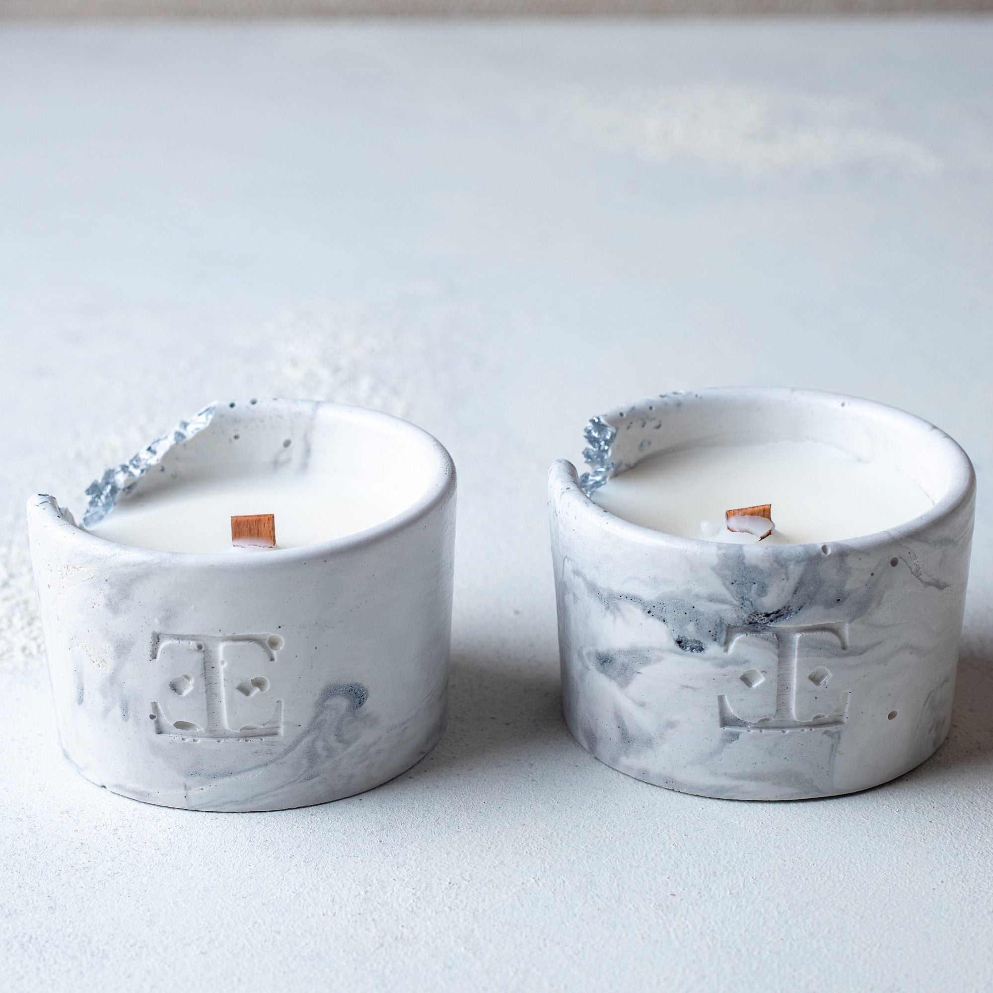 Silver Muse Midi 2’li Mum Seti