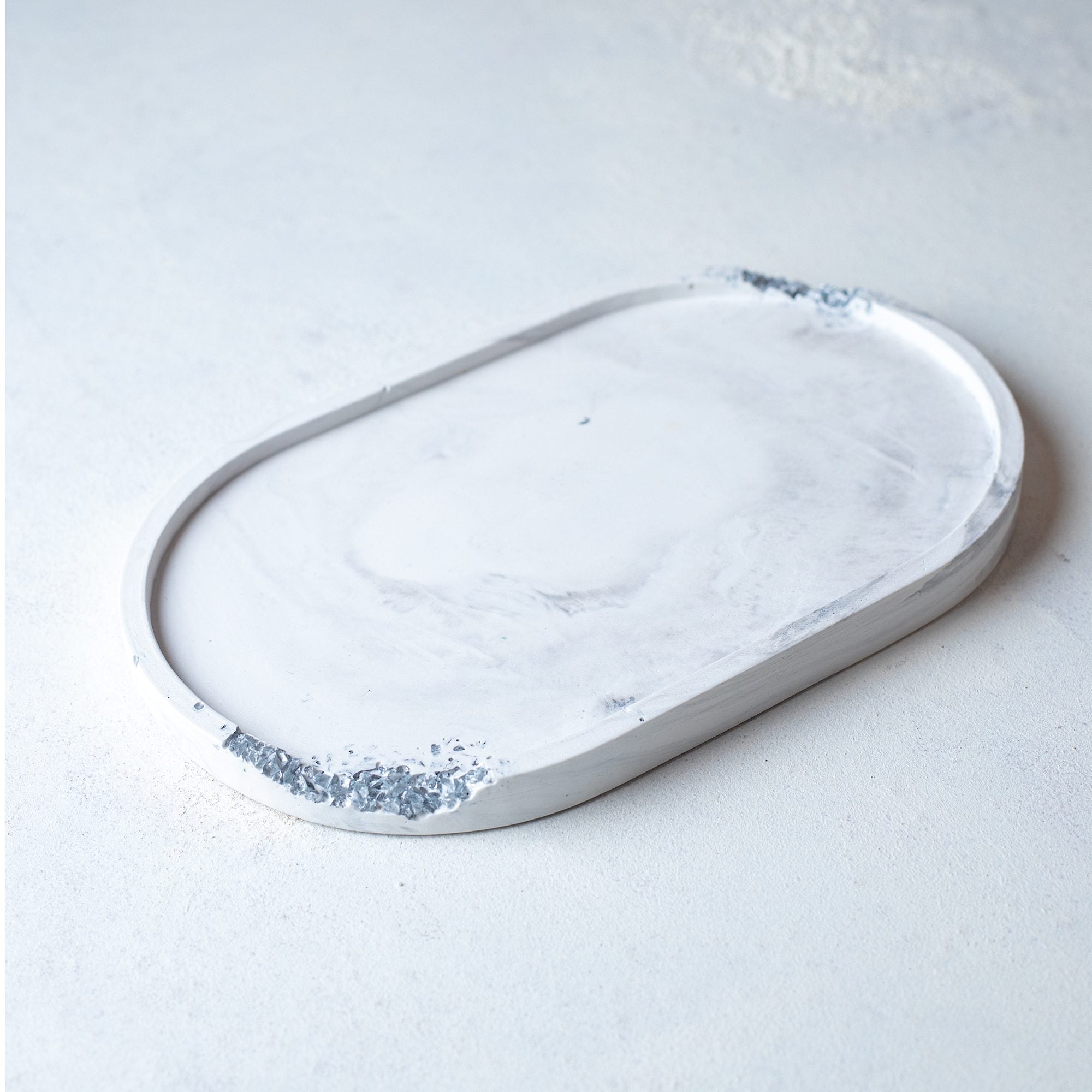 SILVER Muse Taşlı - Mum Seti