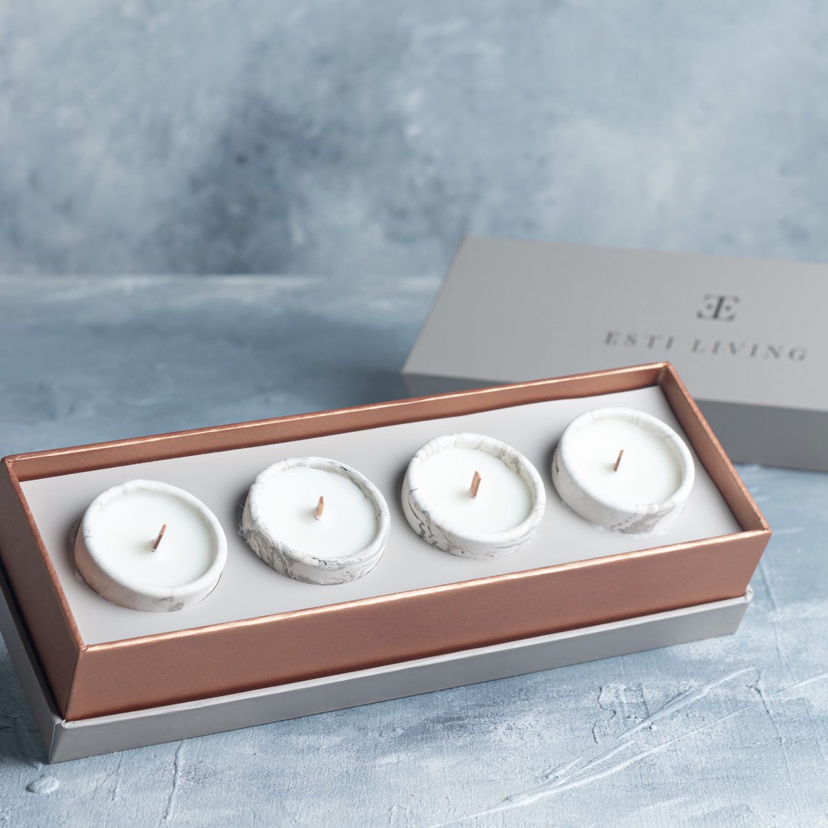 Sun and Caramel Mini 4’lü Mum Seti