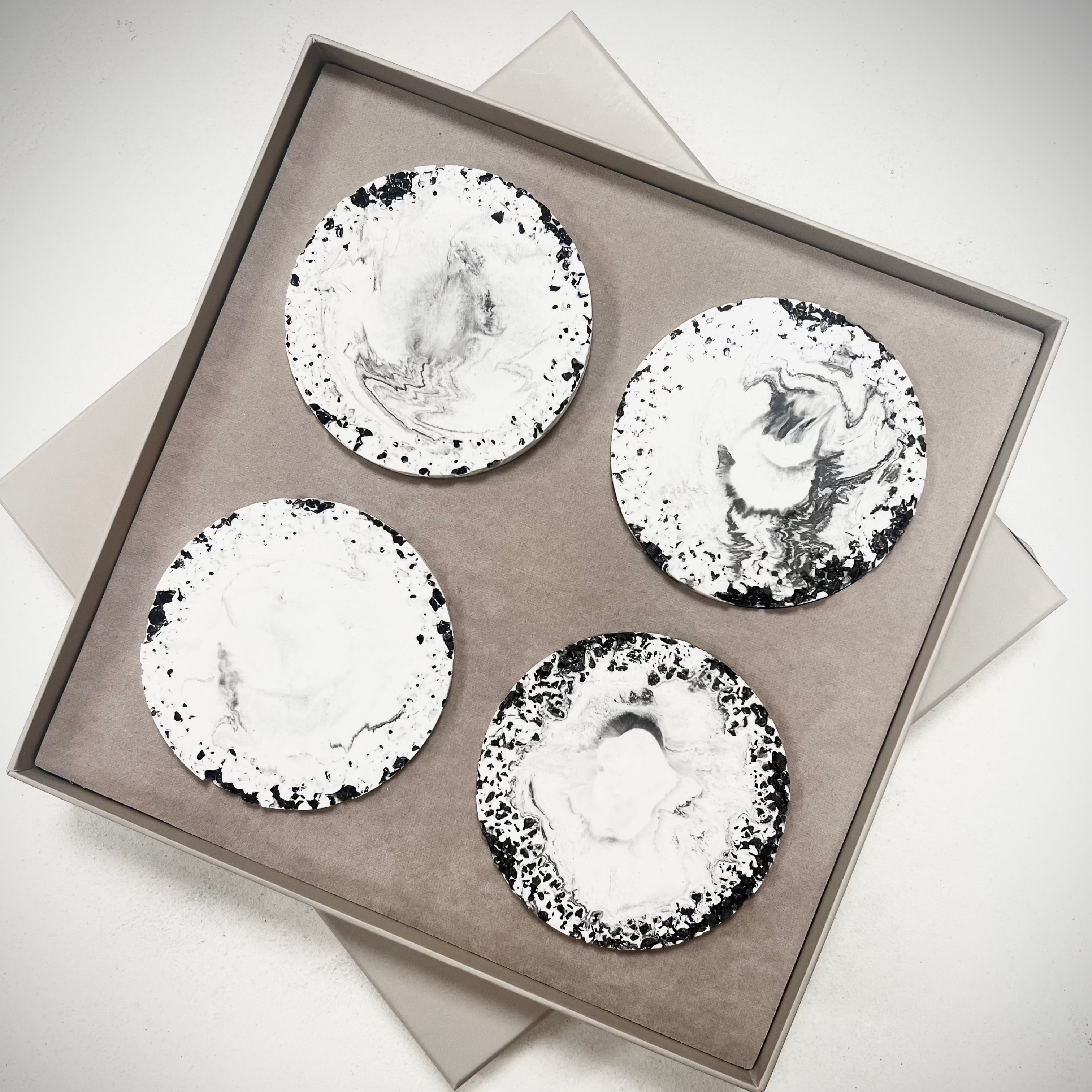 Black Rose Coasters 