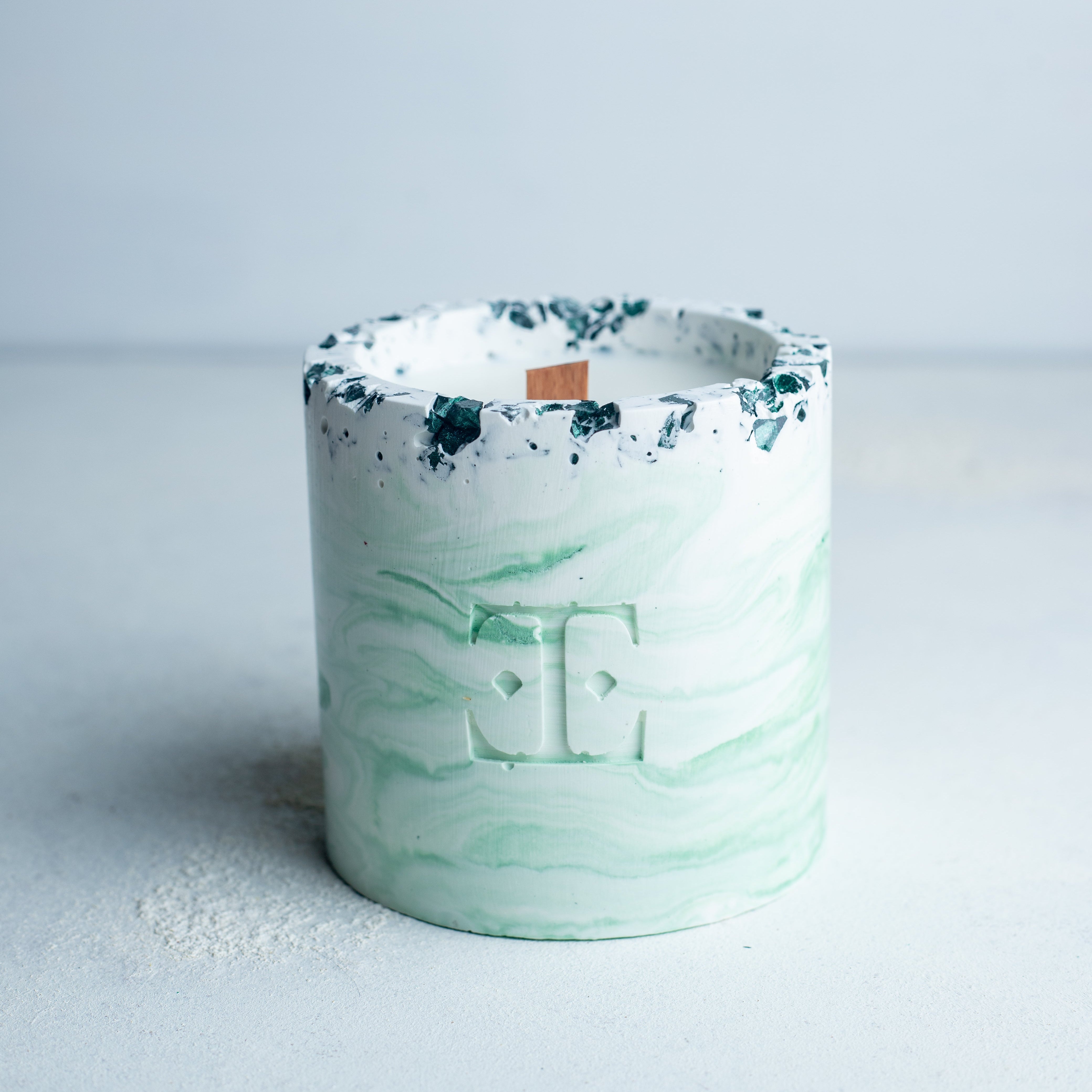 Apple Frost Taşlı - Küçük Mum (150 G)