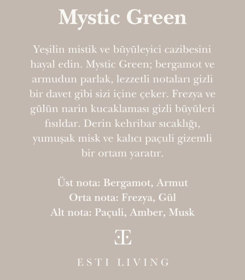 Mystic Green Oda Kokusu Seti - Görsel 4